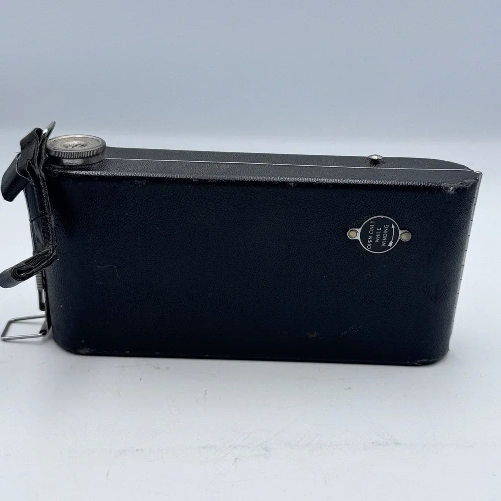 Kodak Jiffy Six 16 Series II Vintage Folding Rollfilm Camera Black 6x9 Twindar